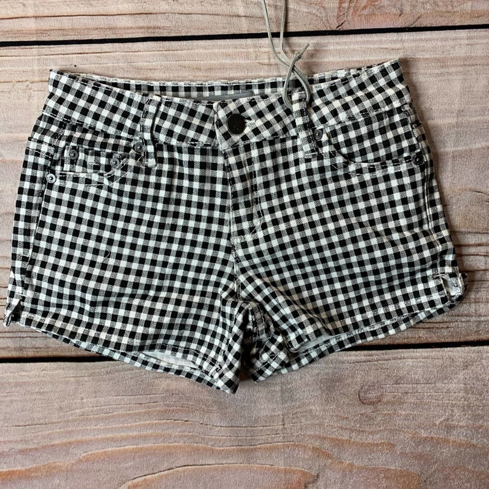 NWT Tractr‎ gingham shorts size 7